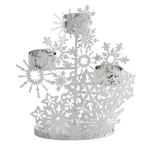 Yankee Candle - Christmas Snowflake Tea Light Candle Holder - LN